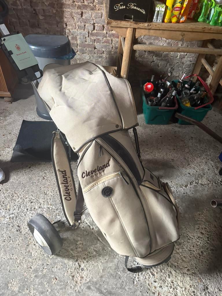 Golf clubs- progen(linkshandig!!!), Sport en Fitness, Golf, Ophalen, Zo goed als nieuw, Cleveland
