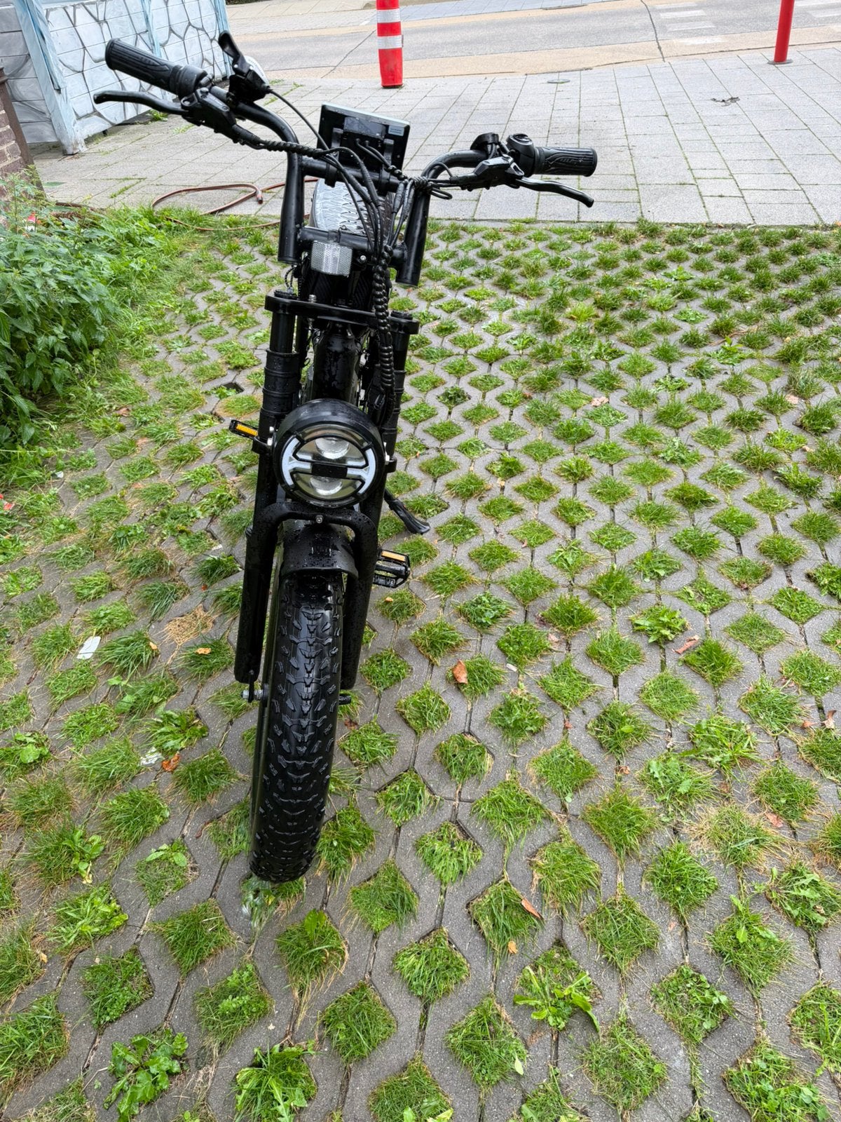 Fatbike ouxi v8 max 750W motor NFC double accu, 59 cm of meer, Ophalen, Zo goed als nieuw, 50 km per accu of meer