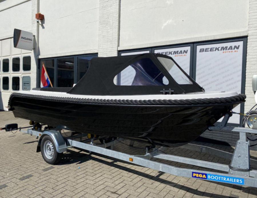 Luxe stijlvolle outboard sloep 2023 12h vaaruren, Watersport en Boten, Ophalen of Verzenden, Zo goed als nieuw, Anker