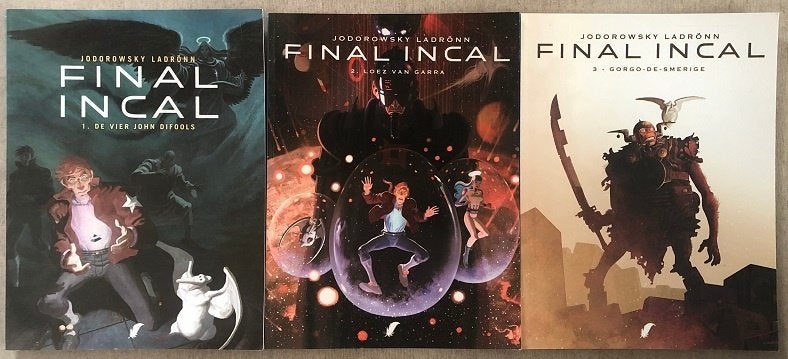 strips, Final Incal, J. Ladronn, delen 1-3, Enlèvement ou Envoi, Comme neuf