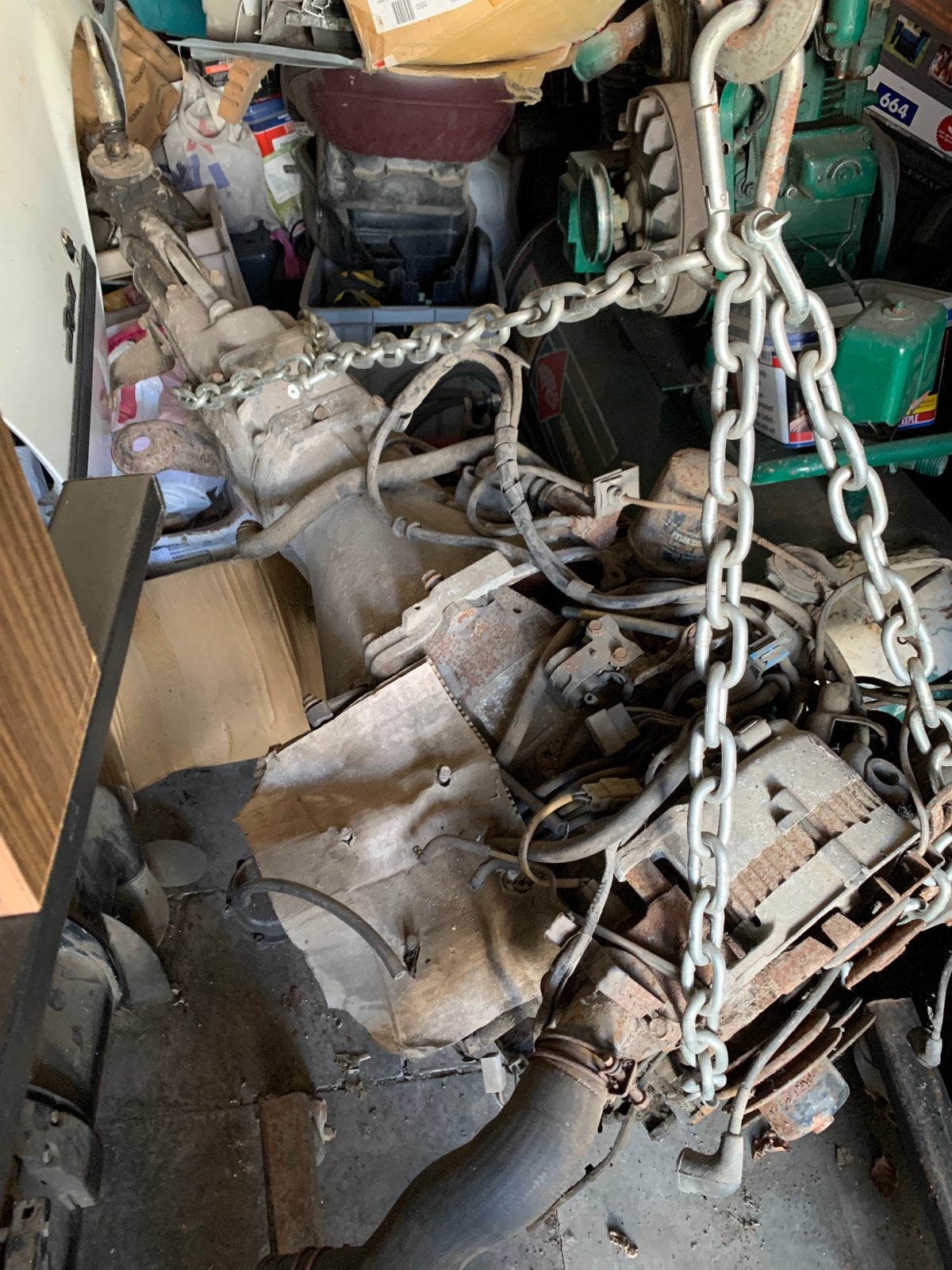 Motor en versnellingsbak RX7 SA FB, Autos : Pièces & Accessoires, Enlèvement, Utilisé, Mazda