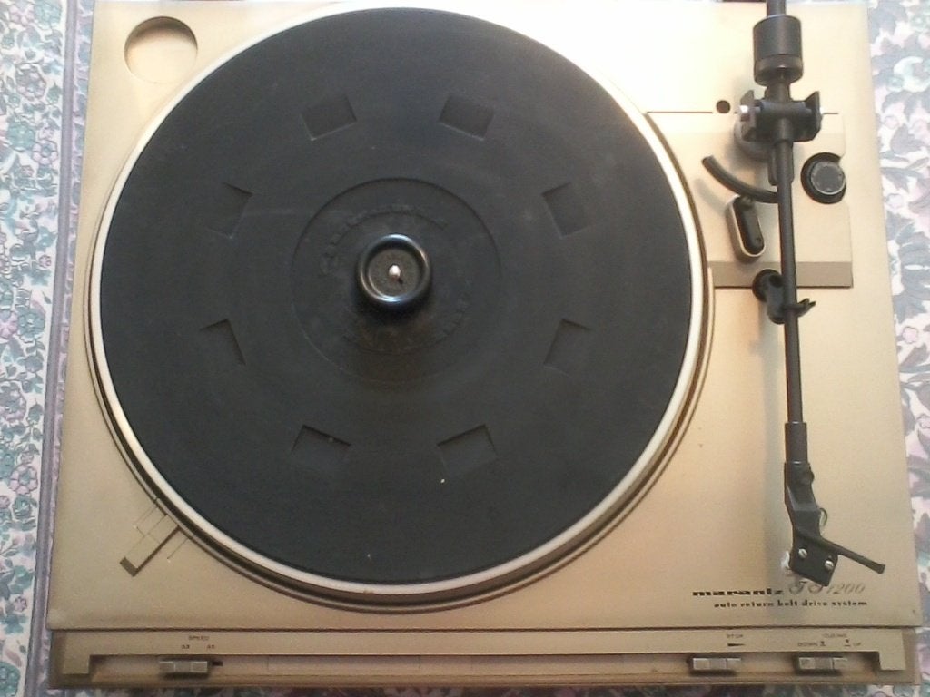 platenspeler marantz tt1200, Enlèvement ou Envoi, Utilisé, Tourne-disque, Autres marques