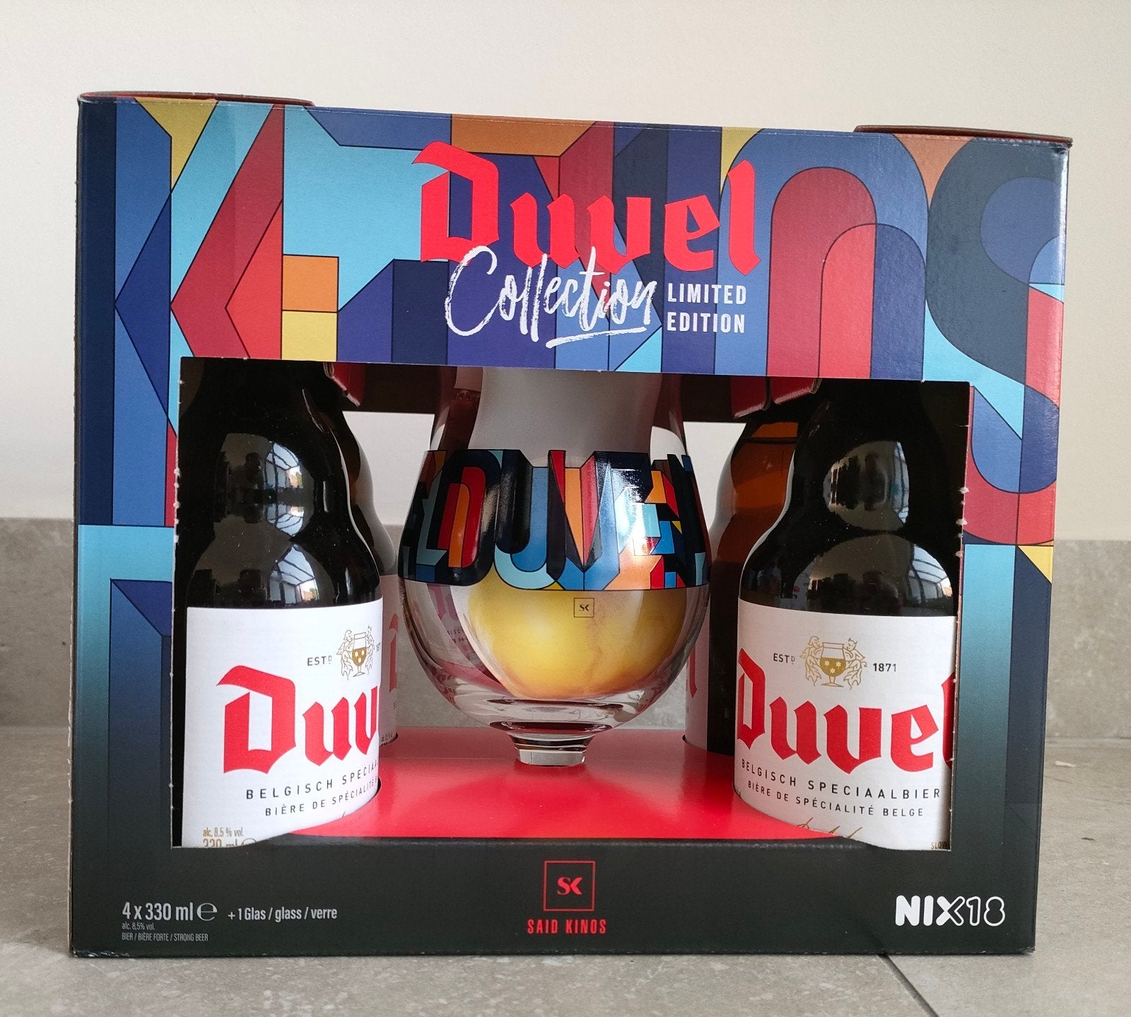 Duvel Said Kinos, Ophalen, Nieuw, Bierglas