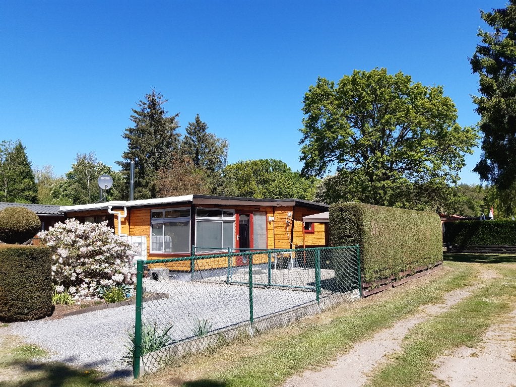 Chalet op camping Jocomo Lanaken, Vakantie, Airconditioning, Recreatiepark