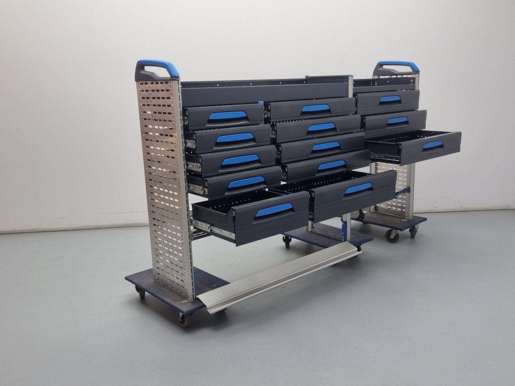 Sortimo bedrijfswagen inrichting bedrijfswageninrichting
