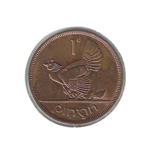 Ierland, 1 Penny 1968., Timbres & Monnaies, Monnaies | Europe | Monnaies non-euro, Enlèvement ou Envoi, Autres pays, Monnaie en vrac