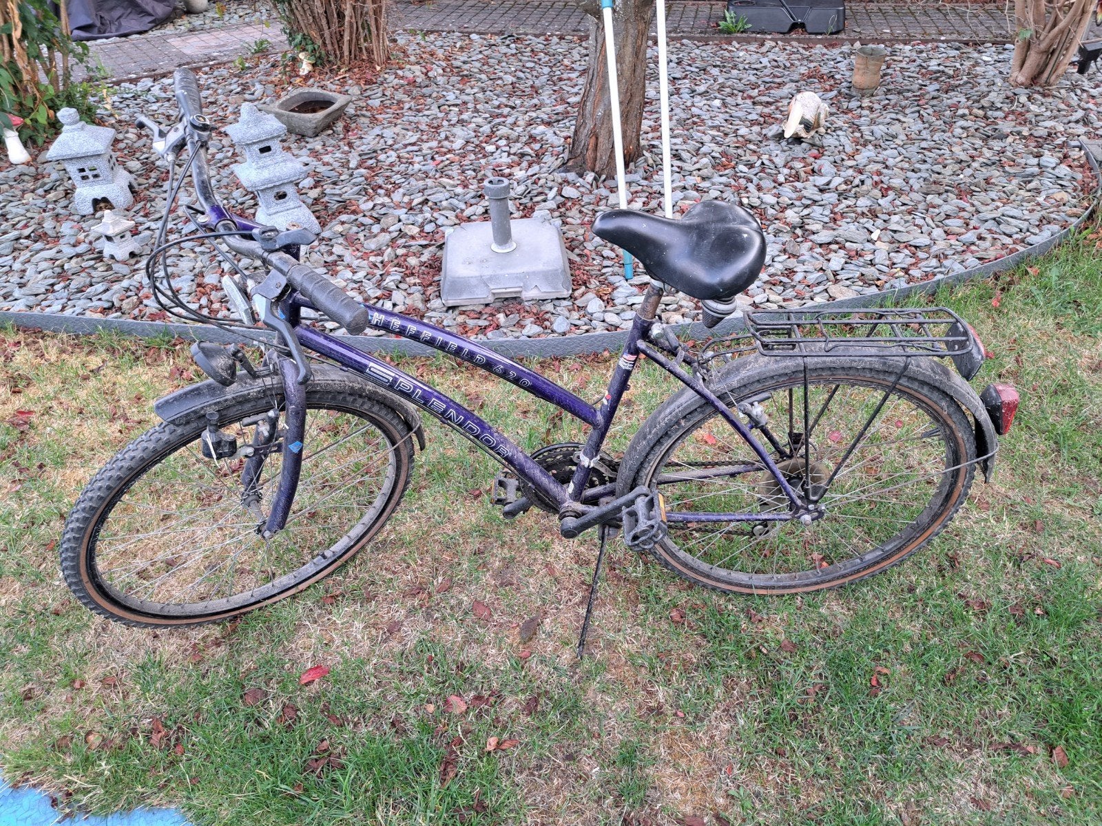 26 inch fiets, Ophalen
