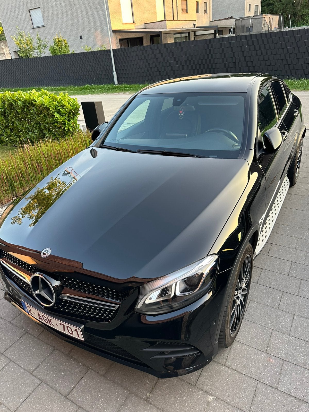 Glc 220d 4matic amg line, Auto's, Mercedes-Benz, Automaat, 4 cilinders, Zwart, Leder
