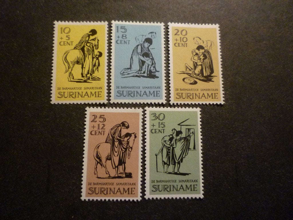 Suriname 1967 Mi 514/518** Postfris/Neuf, Verzenden, Postfris