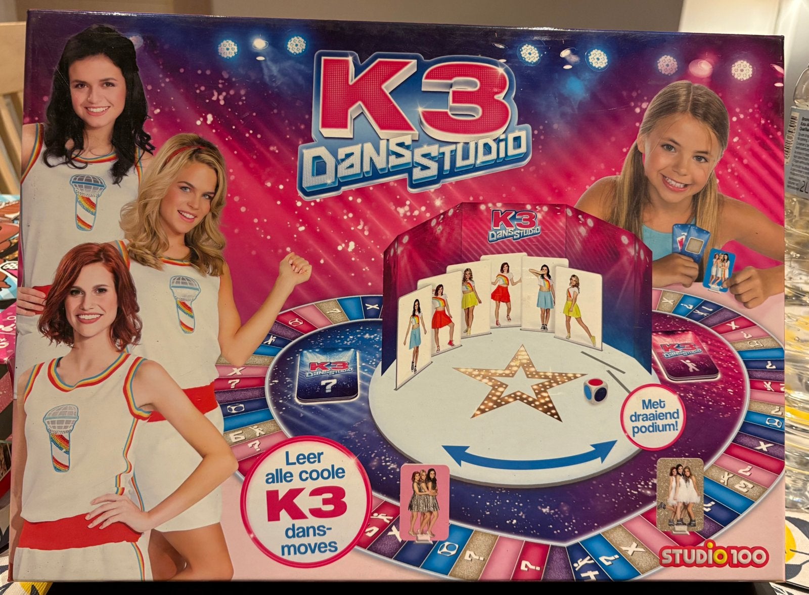 K3 DansStudio, Hobby en Vrije tijd, Drie of vier spelers, Ophalen, Zo goed als nieuw