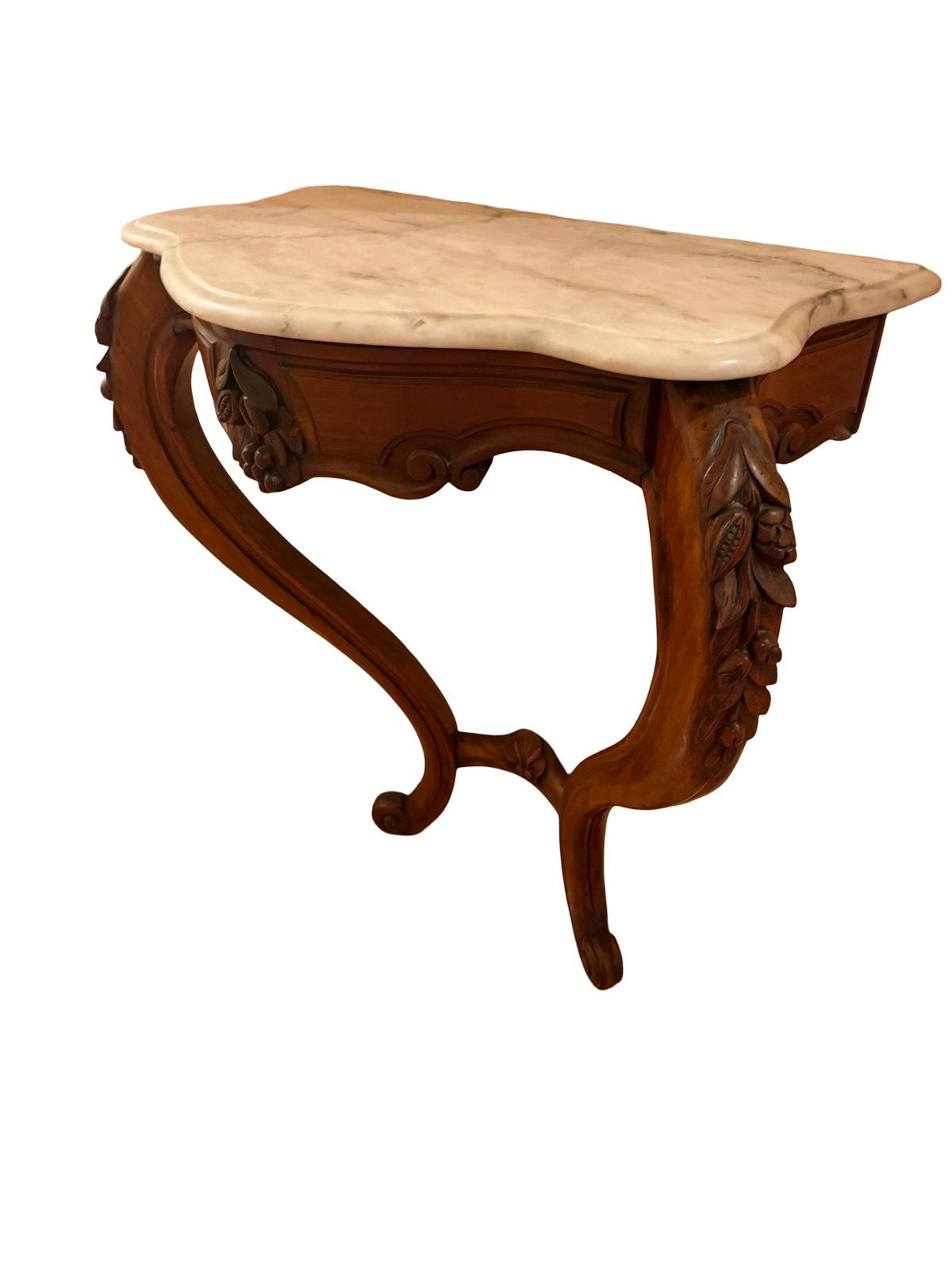 Console Louis XV en bois sculpté et marbre, Antiquités & Art, Enlèvement