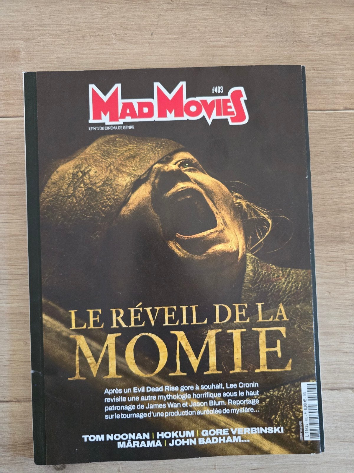 Mad Movies n403 – Avril 2026 – Le Réveil de la Momie – Lee, Enlèvement ou Envoi