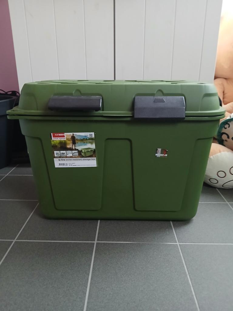 Sunware 160 liter opbergbox, Ophalen, Zo goed als nieuw, Kunststof