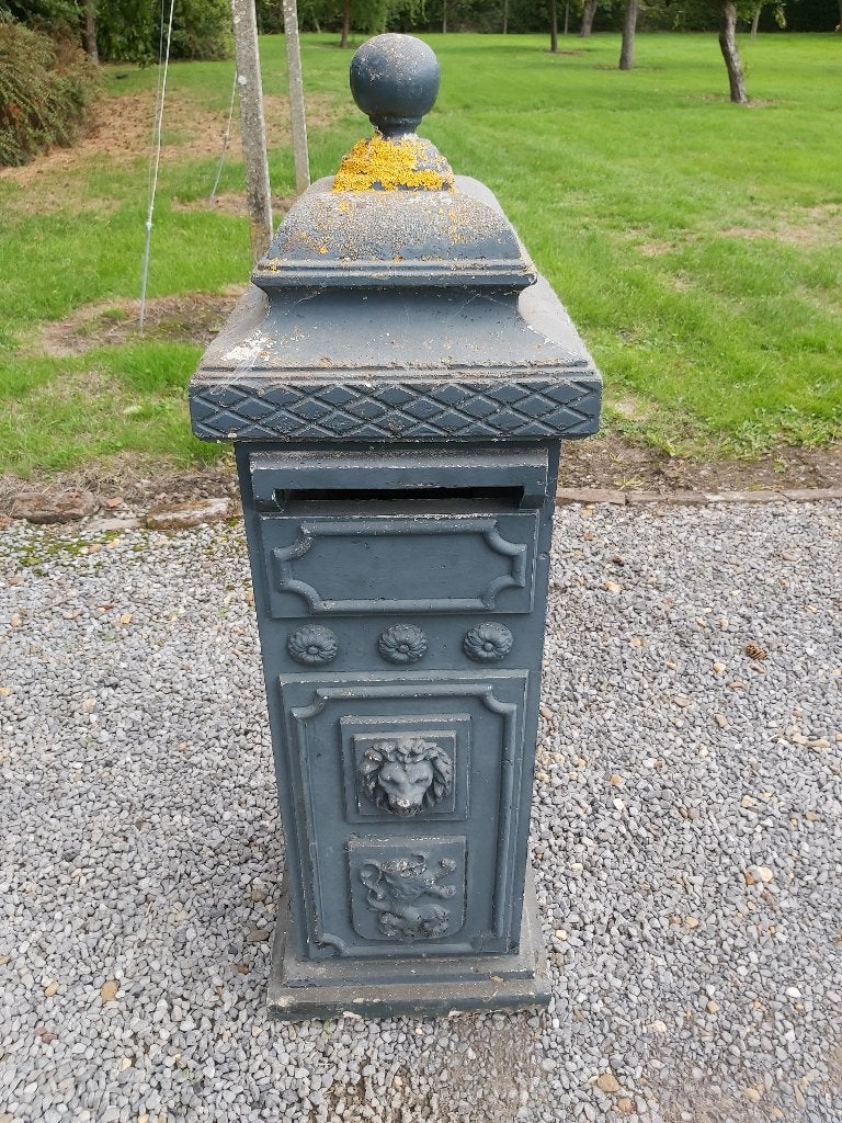 Brievenbus, Tuin en Terras, Ophalen, Gebruikt, Beton, Staande brievenbus