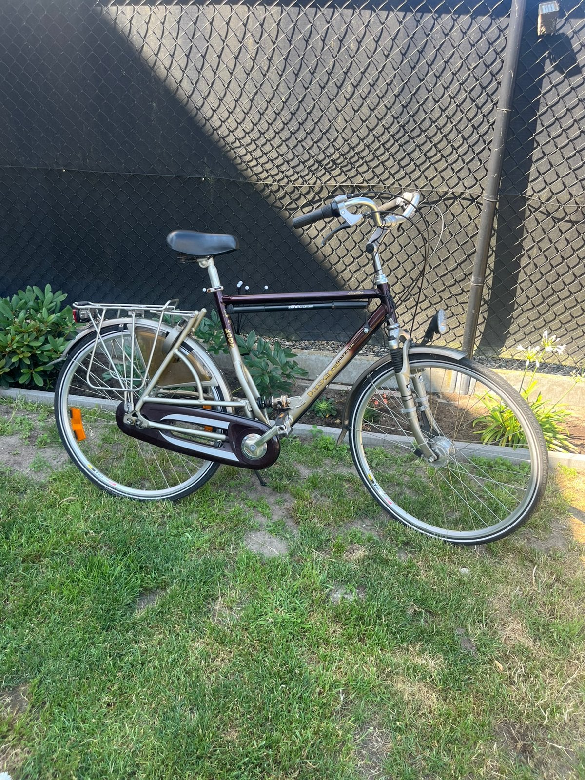 Koga Miyata Grantour herenfiets, Fietsen en Brommers, Versnellingen, Zo goed als nieuw, 57 tot 61 cm, Trommelrem