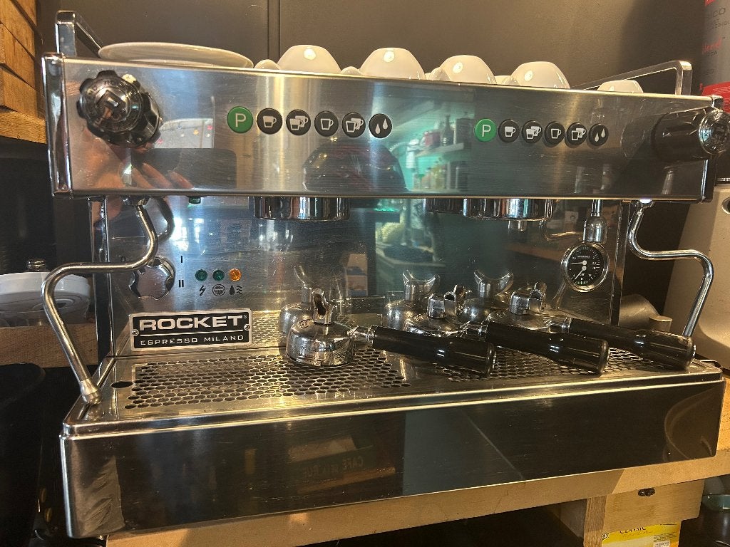 Professioneel Rocket espresso machine, Zakelijke goederen, Horeca | Keukenapparatuur, Ophalen, Gebruikt, Koffie en Espresso