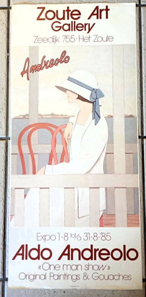 affiches, o.m. Knokke verschillende kunstenaars 80 & 90, Ophalen of Verzenden, Overige onderwerpen, Papier