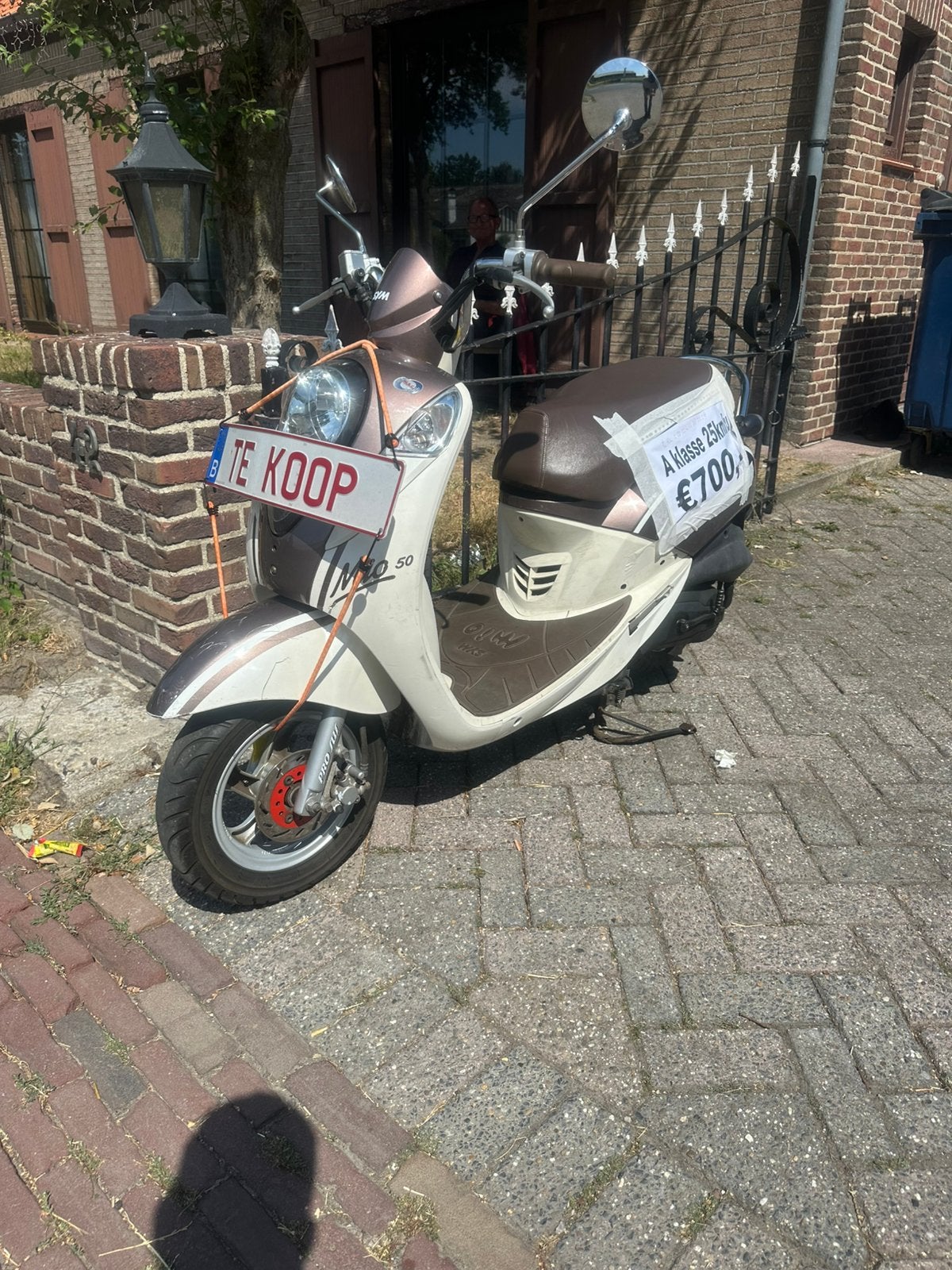 Sym scooter A klasse, Fietsen en Brommers, Ophalen, Gebruikt, SYM, Benzine