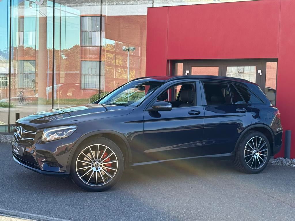 Mercedes GLC250 4-Matic AMG-Nightpakket 20inch /Led/Camera, Auto's, Automaat, 4 cilinders, Blauw, 5 zetels