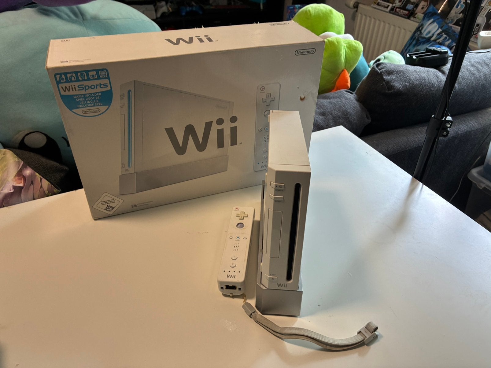 Nintendo Wii Console met Wii Sports en 1 Controller, Ophalen of Verzenden, Zo goed als nieuw