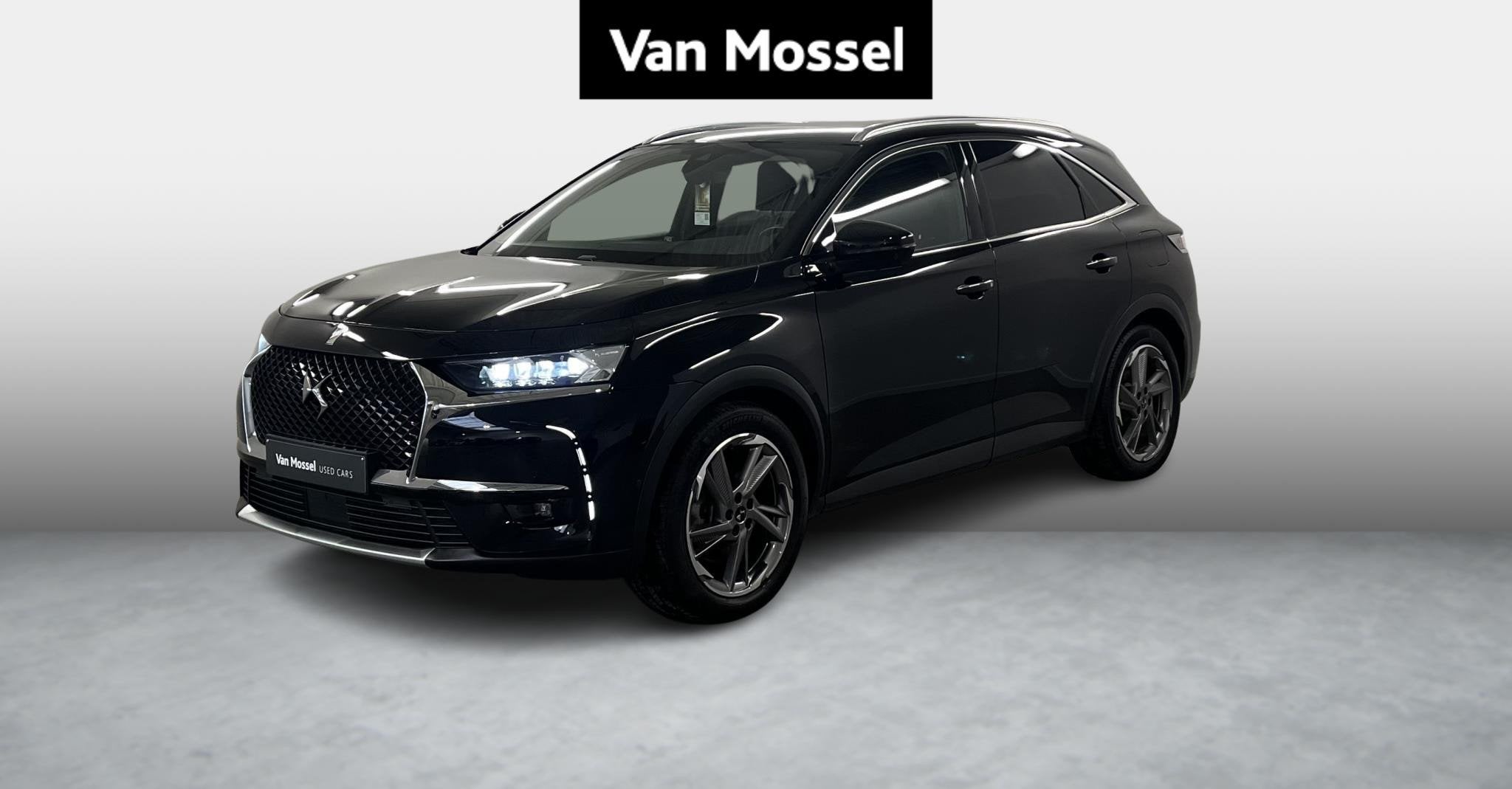 DS 7 Crossback Crossback E-TENSE 4x4 Grand Chic PHEV - 300 p, Auto's, Dealer onderhouden, Stof, Gebruikt, Zwart