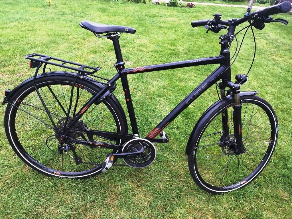 Cube Delhi PRO. Gts Global Travel System. 30 Versnellingen, Fietsen en Brommers, Ophalen, Zo goed als nieuw