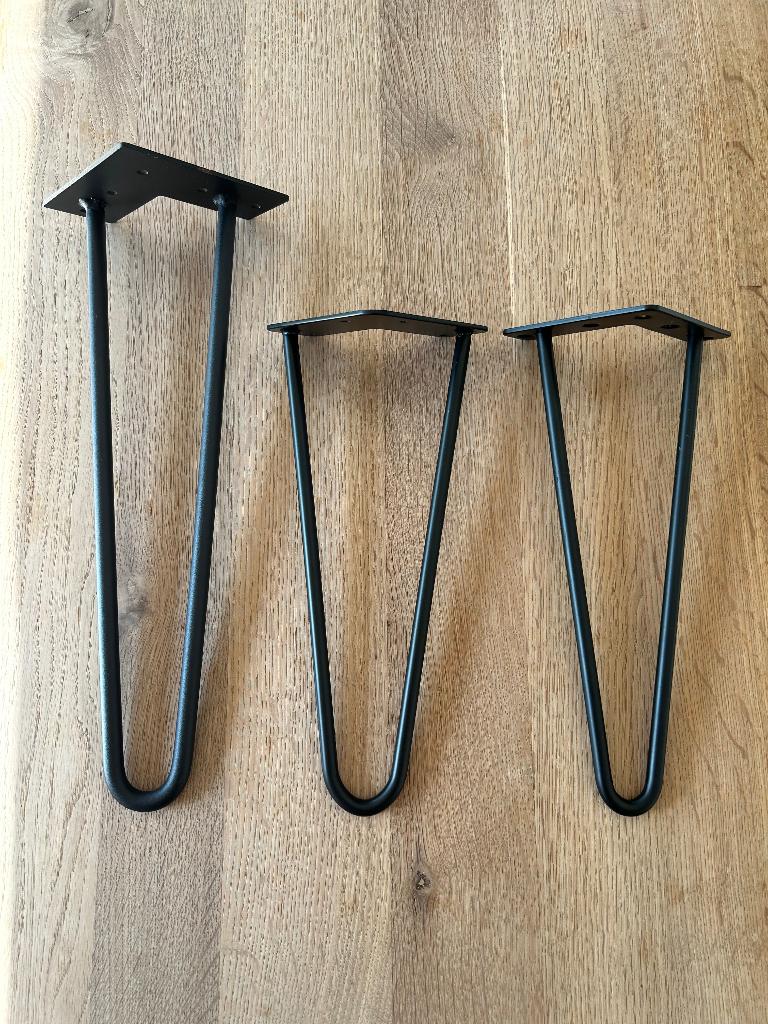 Pieds de table en épingle à cheveux, Maison & Meubles, Pièces pour table, Neuf, Pied de table, Enlèvement, Moins de 50 cm