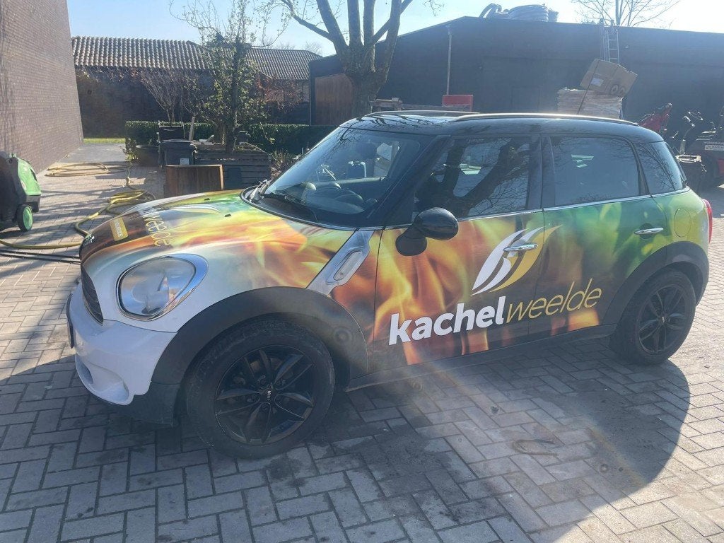 Mini Countryman 1.6d  bj.2011 Pano-dak/leder/..., Auto's, Mini, Voorwielaandrijving, Euro 5, Leder en Stof, Wit