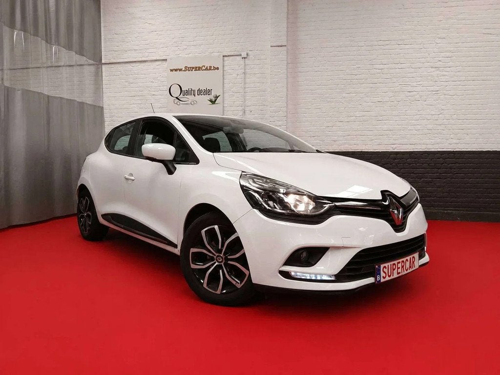Renault Clio Clio 0.9 TCe Cool (bj 2019), Auto's, Gebruikt, Zwart, Wit, Bedrijf