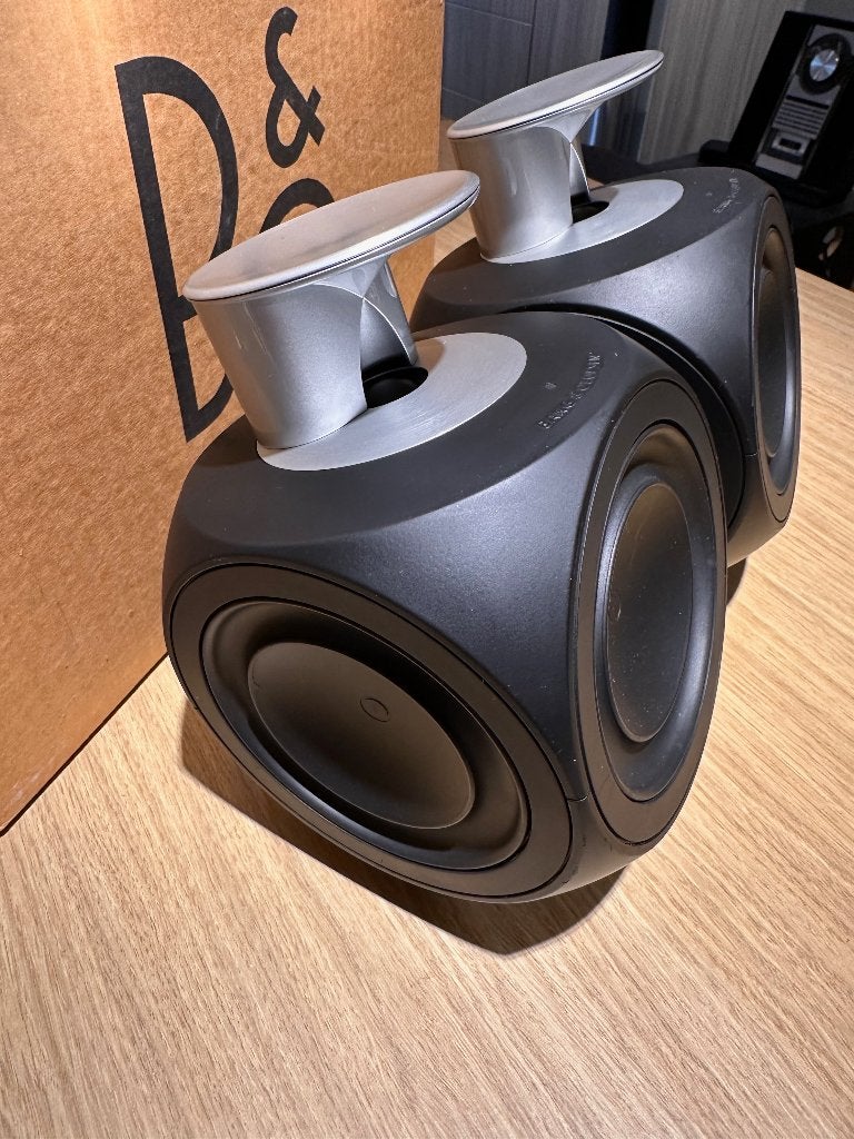 Bang & olufsen Beolab 3 met originele verpakking - B&O, Audio, Tv en Foto, Luidsprekerboxen, Gebruikt, Info@bang-olufsen.dk, 120 watt of meer