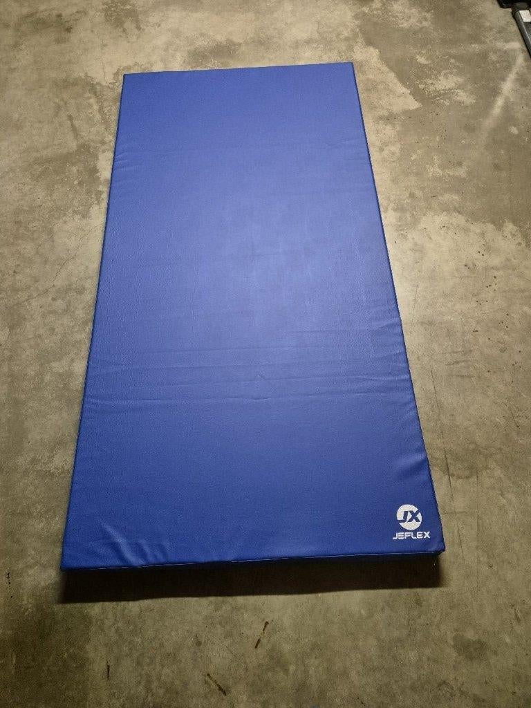 Sport-, Fitness-, Gymnastiekmat, Sport en Fitness, Turnen, Ophalen, Nieuw, Blauw, Materiaal
