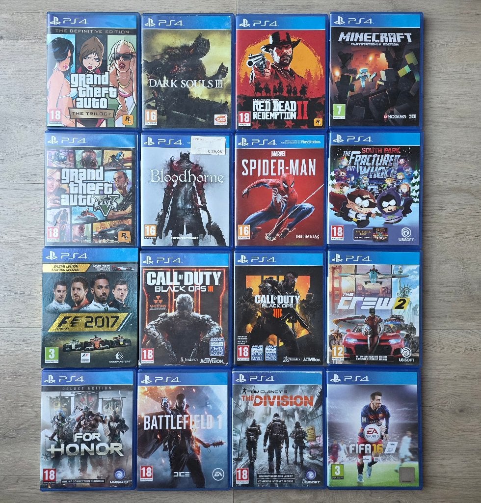 PS4-games in zeer goede staat PlayStation 4, Games en Spelcomputers, Games | Sony PlayStation 4, Ophalen, Zo goed als nieuw