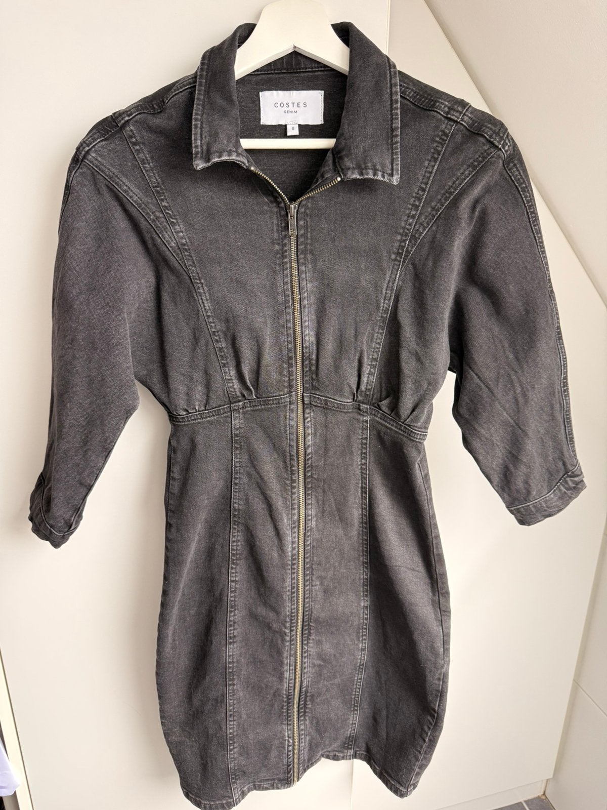 Costes Denim jurk, Enlèvement, Porté, Taille 36 (S)