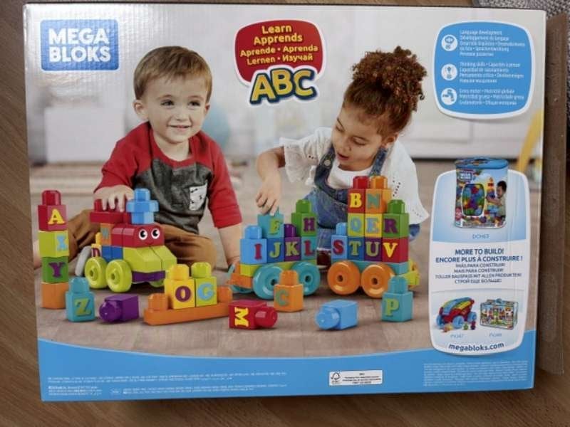 First Builders ABC Alfabet Trein, Ophalen of Verzenden, Zo goed als nieuw, Bouwen