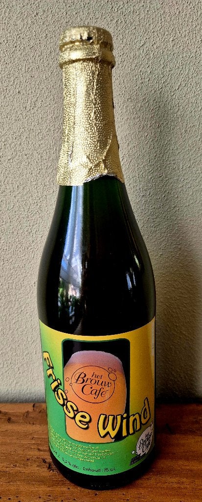 Volle fles Frisse Wind bier "het Brouw Café" proeven!, Verzamelen, Ophalen of Verzenden, Zo goed als nieuw, Flesje(s)