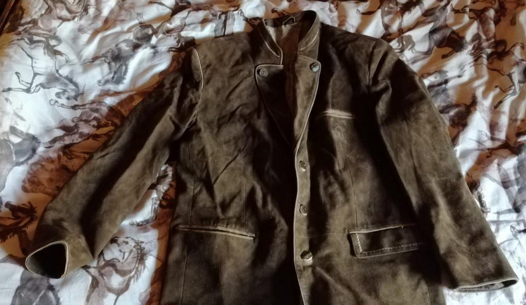 Veste homme cuir drain t M/L, Kleding | Heren, Jassen | Winter