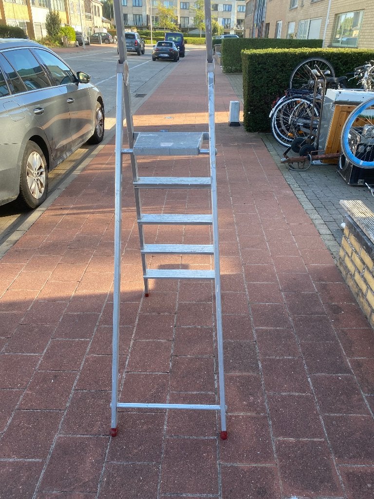 ladder - aluminium, Ophalen, Gebruikt, Ladder, Minder dan 2 meter