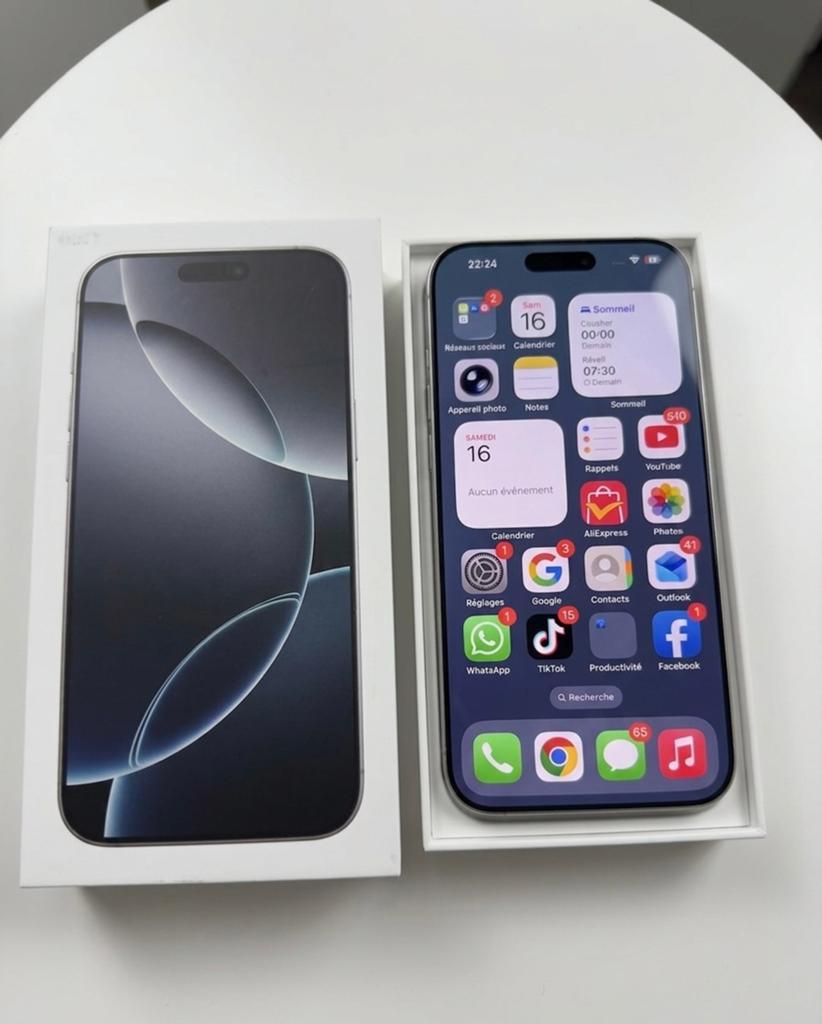 Iphone 16 pro max 256gb, Enlèvement ou Envoi, IPhone 16