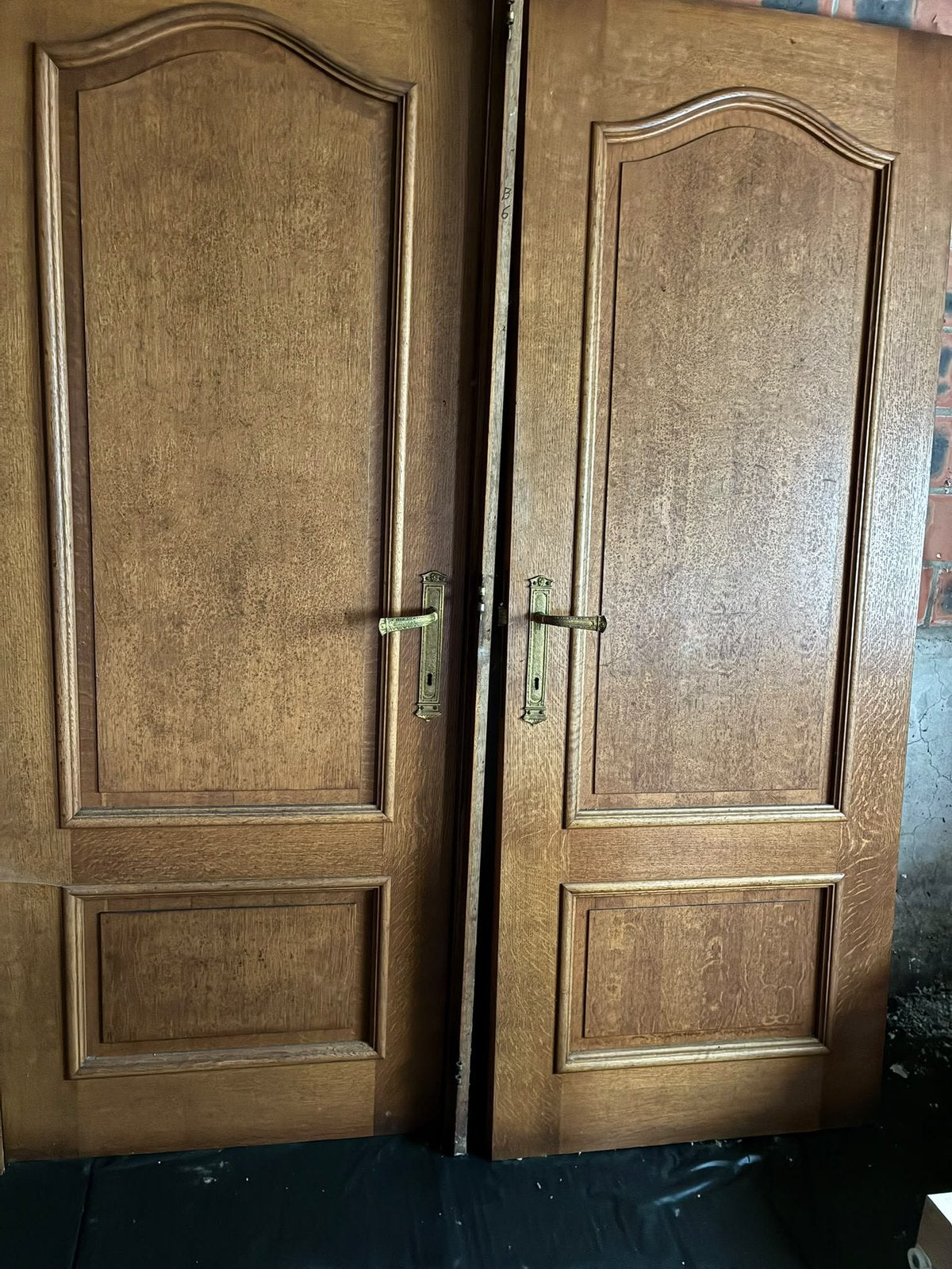 Portes en chêne, Porte intérieure, Porte pliante, Enlèvement, Utilisé