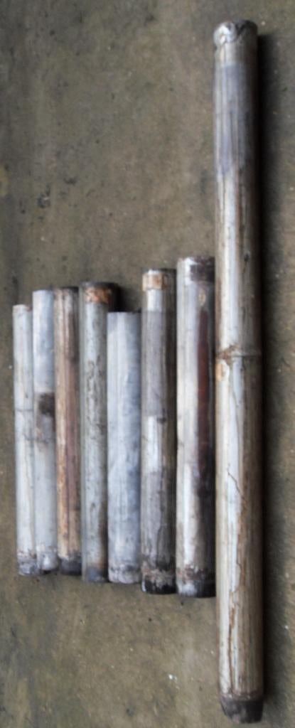 TUYAUX de CHEMINEE OPSINOX en 125  x 1m, Enlèvement, Utilisé, Évacuation