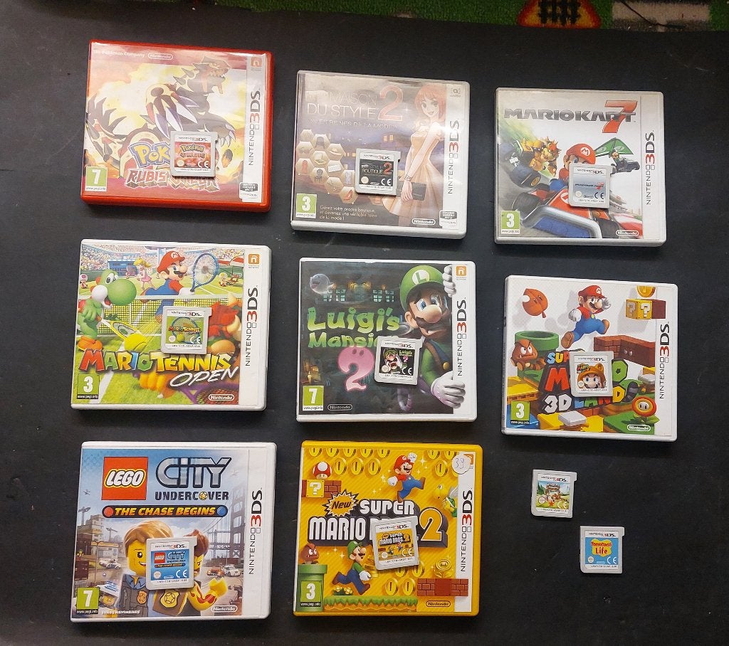 Nintendo 3DS/DS-gamepakket van 10, Ophalen, Gebruikt