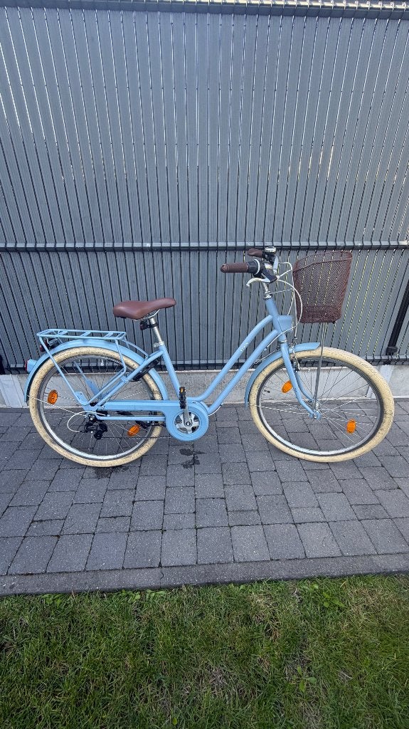 Meisjes fiets B-twin dechatlon, B,twin, Zo goed als nieuw, Handrem, Ophalen