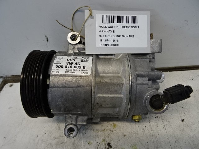 COMPRESSEUR CLIMATISATION Golf VII (AUA) (5Q0816803B), Utilisé, Volkswagen