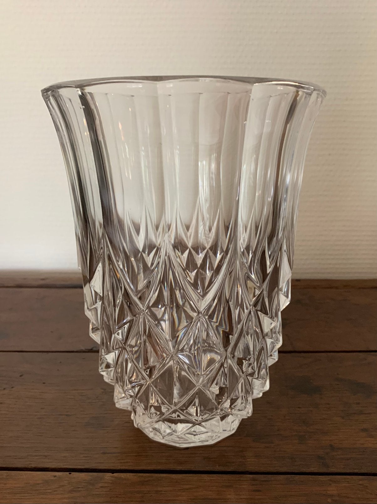 Vase Val Saint Lambert 20 x15 cm, Enlèvement ou Envoi