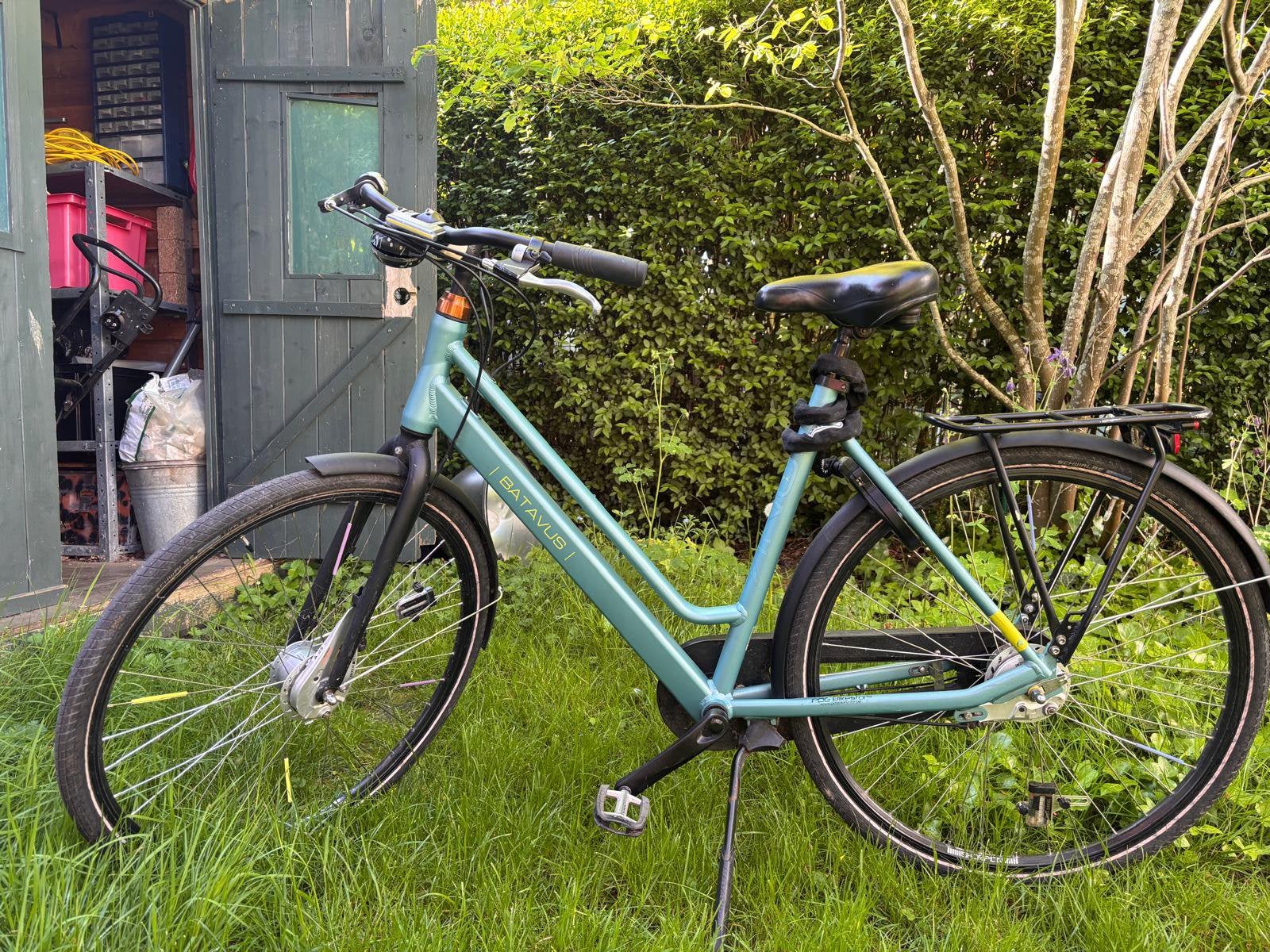Batavus Fonk damesfiets – framemaat 53, Fietsen en Brommers, Ophalen, Terugtraprem, Versnellingen, Batavus