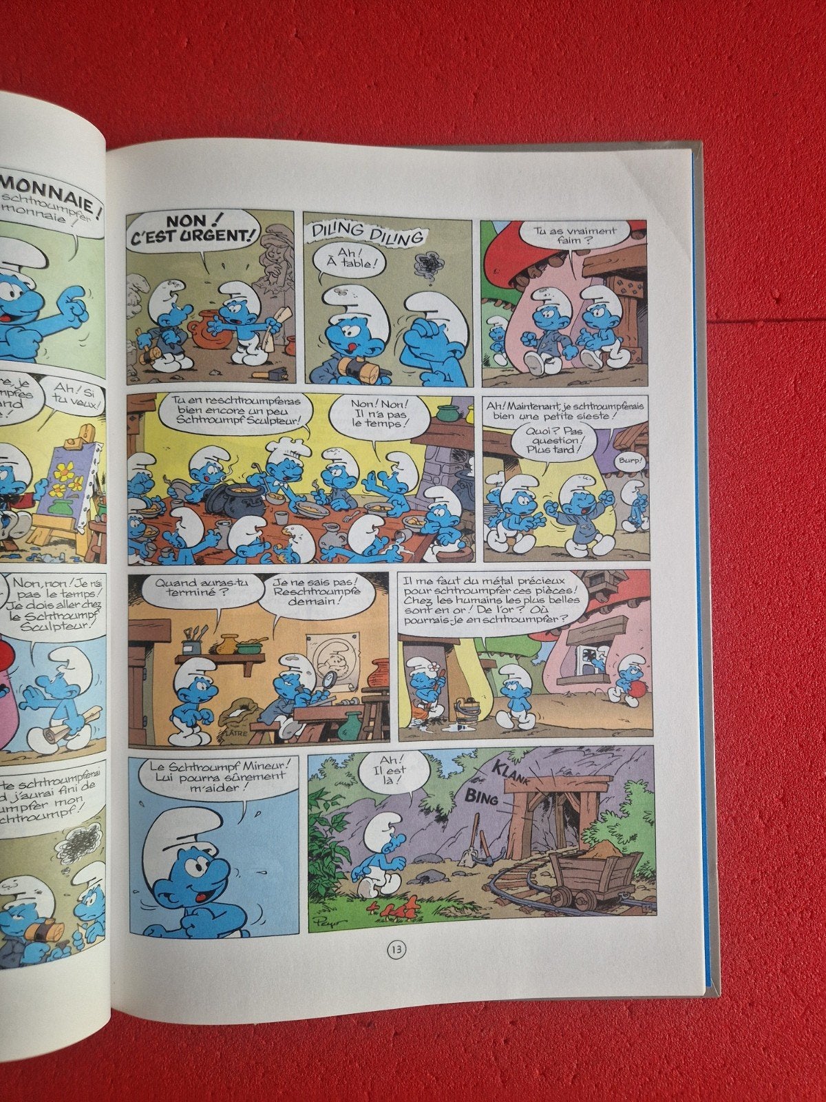 bd les schtroumpfs 16, Enlèvement ou Envoi