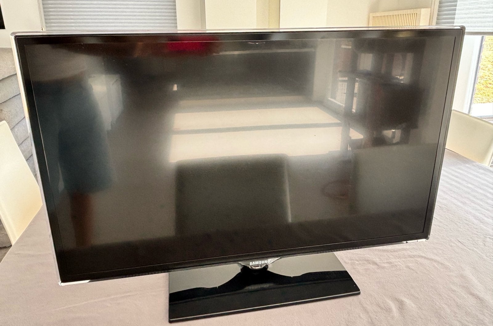Télévision Samsung 32” Full HD – UE32ES5500W, LED, Comme neuf, Enlèvement, Samsung