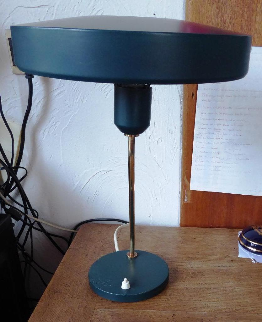 Lampe de bureau ancienne, Enlèvement, Utilisé, Métal