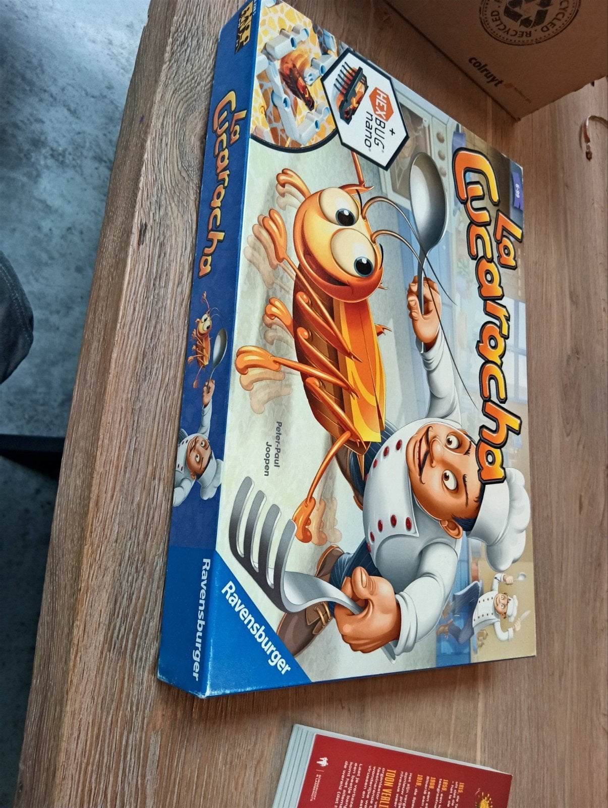 la cucaracha bord spel, Enlèvement