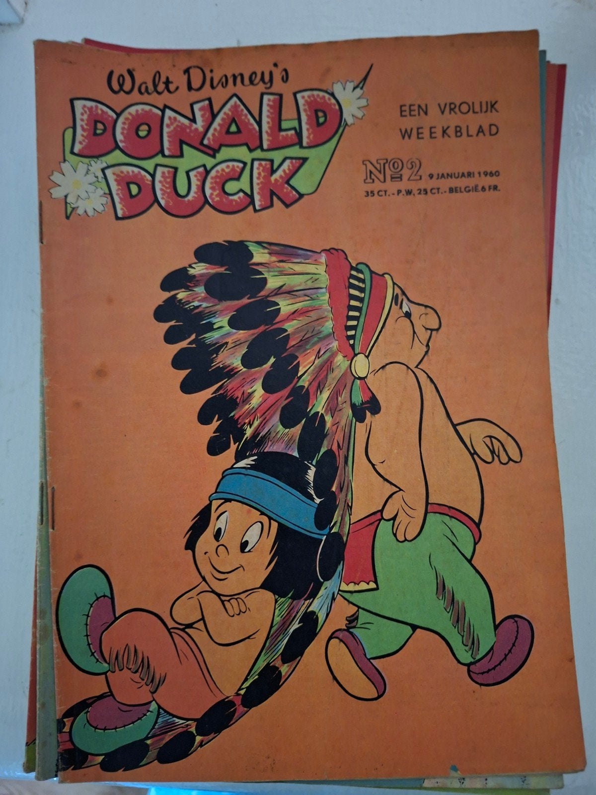 donald duck, Ophalen